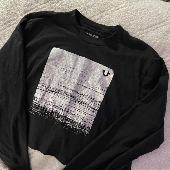 True Religion Tops - True religion Crop top ~ size M